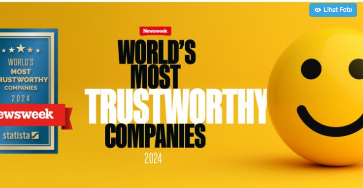 Gajah Tunggal is included in 23 Indonesian Companies from the 1000 Most Trusted Companies in the World